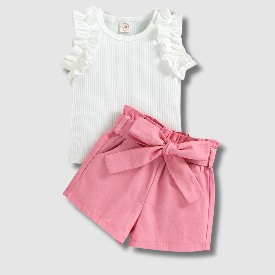 Love & Bump | Girls Lace Sleeve 3-Piece Set