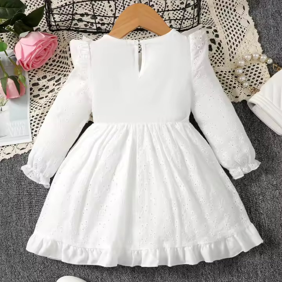 Love & Bump | Baby Girl Ruffle Bow Dress