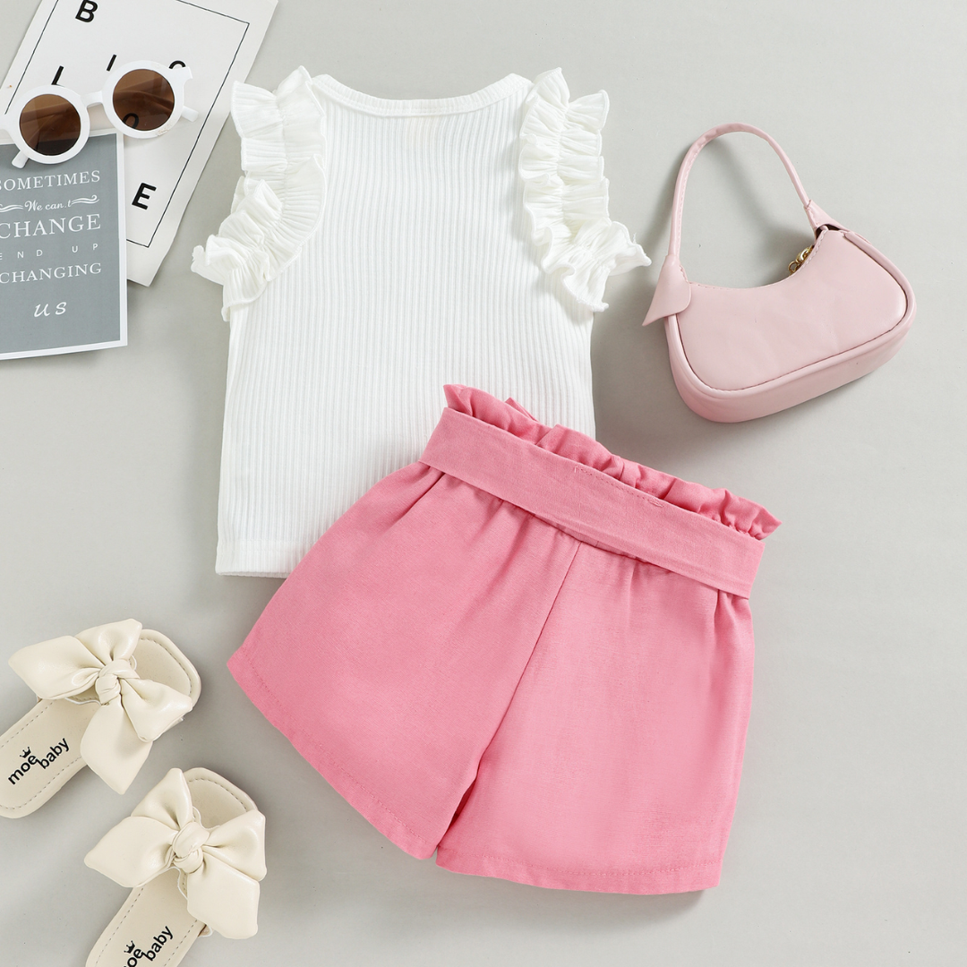 Love & Bump | Girls Lace Sleeve 3-Piece Set
