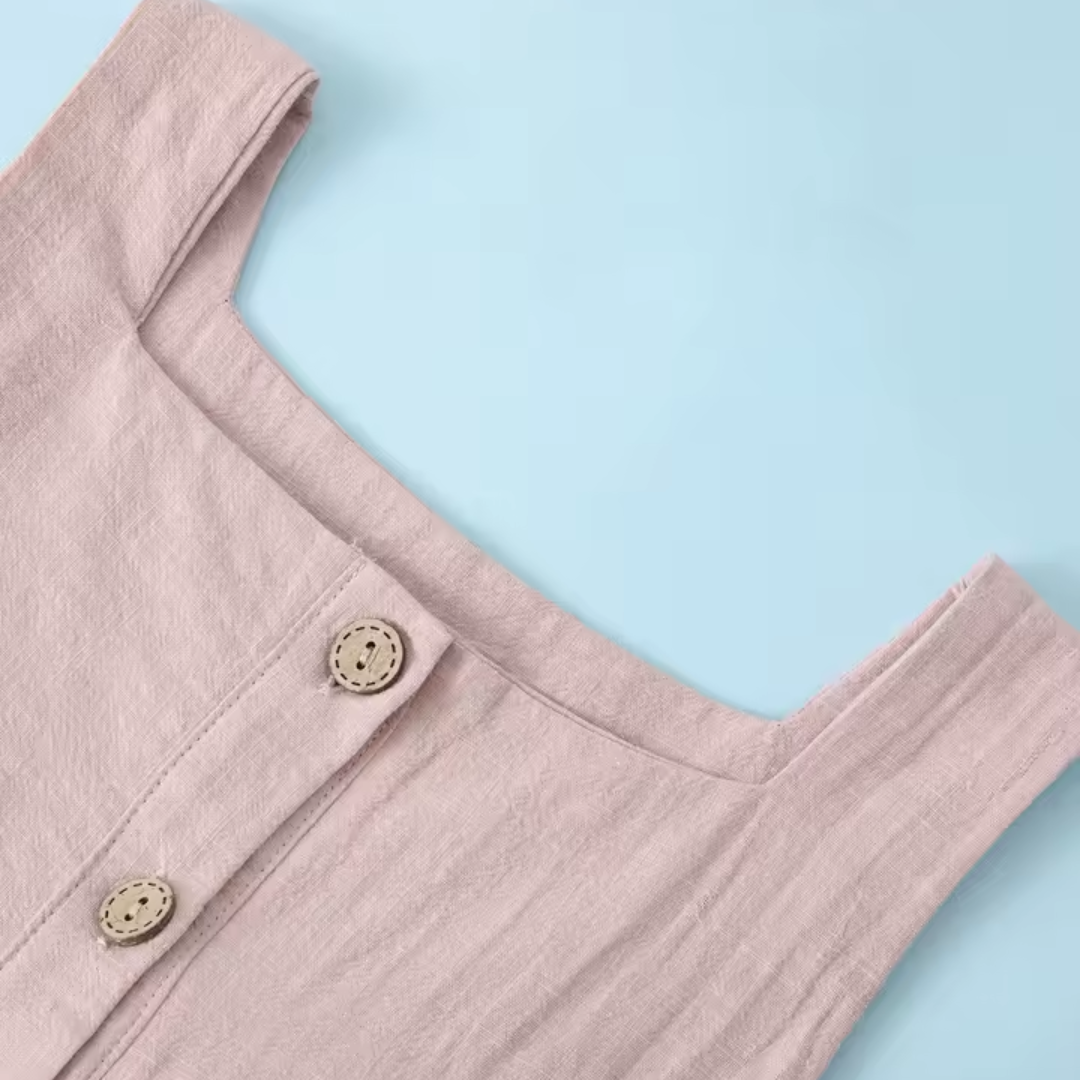 Love & Bump | Girls Sleeveless Summer Strap Dress