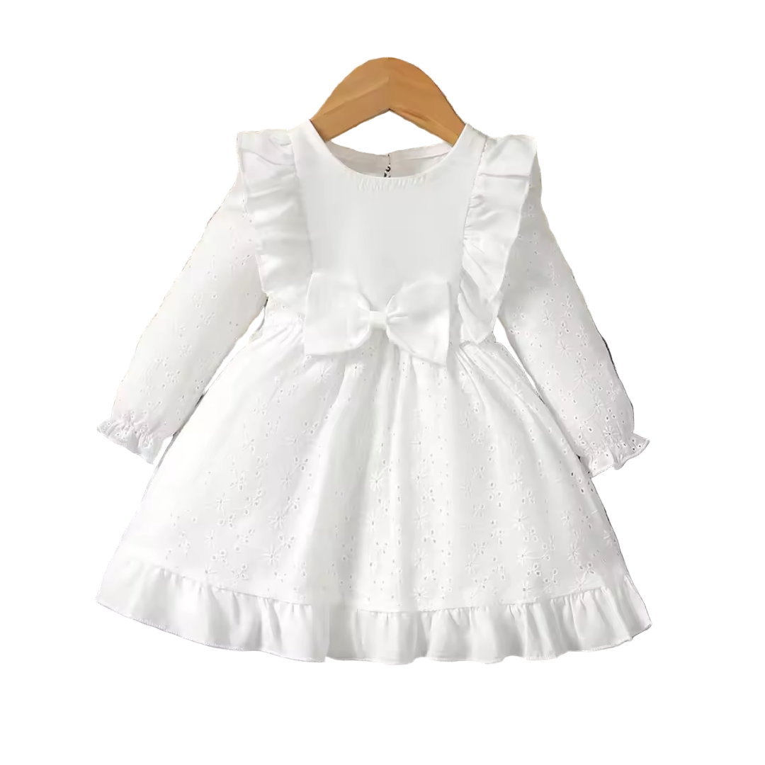 Baby Girl Ruffle Bow Dress