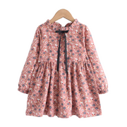 Girls Floral Princess Dress