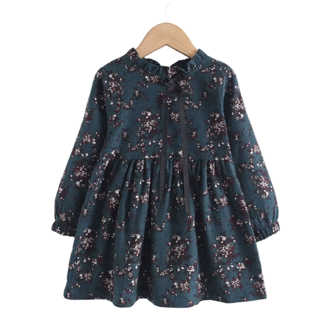 Girls Floral Princess Dress